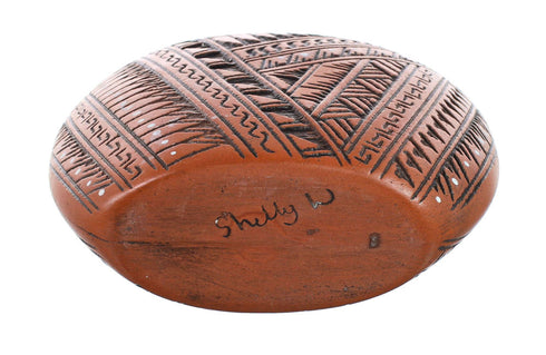 Hand Crafted Navajo Pot By Artist Shelly Watchman JX130404